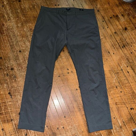 J Crew Flex slim gray 36x30 flat front professional slacks - Picture 1 of 3